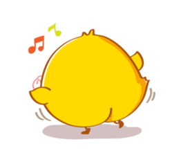 PEDPAO, The happiness duck 3 sticker #4107746