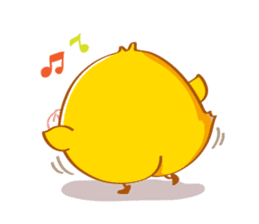 PEDPAO, The happiness duck 3 sticker #4107746