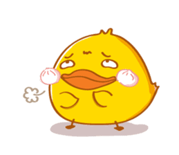 PEDPAO, The happiness duck 3 sticker #4107748
