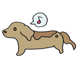 The looooooong dogs! sticker #4108001