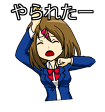 High-school student's Kansai dialect sticker #4108281