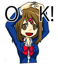 High-school student's Kansai dialect sticker #4108282