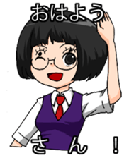 High-school student's Kansai dialect sticker #4108295