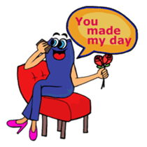 Mr. Fabulous T-sirt & Ms. Fabulous Jean sticker #4108592