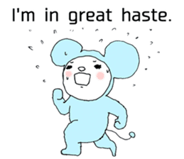 ChuChu3_English sticker #4108691