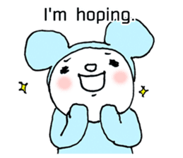 ChuChu3_English sticker #4108704