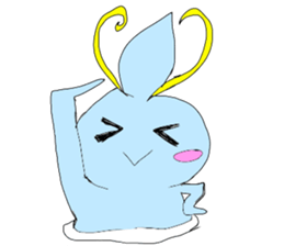 majinsan with food friends sticker #4108939