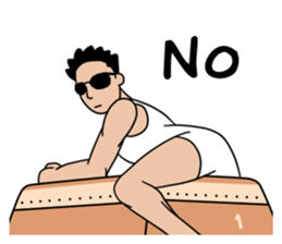 Gym Man English edition sticker #4109242