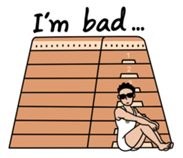 Gym Man English edition sticker #4109245