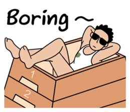 Gym Man English edition sticker #4109246