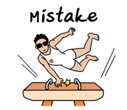 Gym Man English edition sticker #4109249