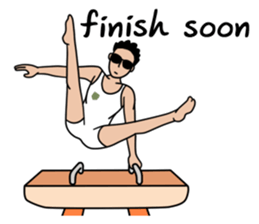 Gym Man English edition sticker #4109252