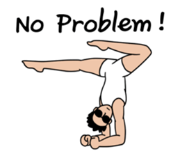 Gym Man English edition sticker #4109260