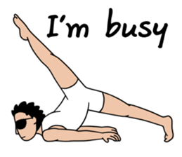 Gym Man English edition sticker #4109261