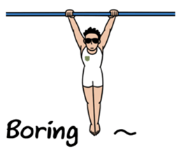 Gym Man English edition sticker #4109276