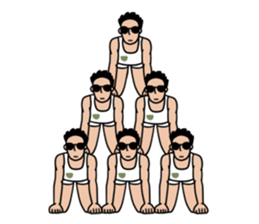 Gym Man English edition sticker #4109277
