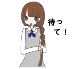 Wicked girl sticker #4109285