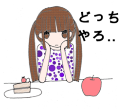 Wicked girl sticker #4109309