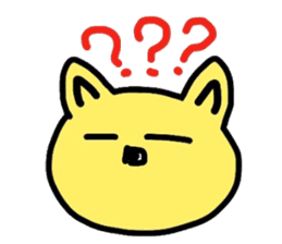 hennteko cat sticker #4109746