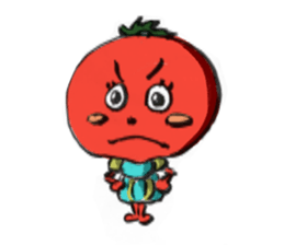 tomako-chan of tomato country sticker #4109882