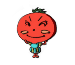 tomako-chan of tomato country sticker #4109883