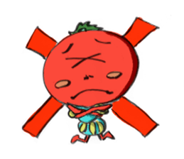tomako-chan of tomato country sticker #4109889