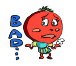 tomako-chan of tomato country sticker #4109893