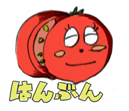 tomako-chan of tomato country sticker #4109900