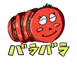 tomako-chan of tomato country sticker #4109901