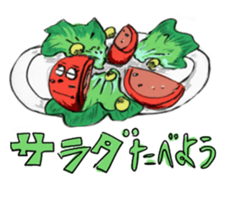 tomako-chan of tomato country sticker #4109902