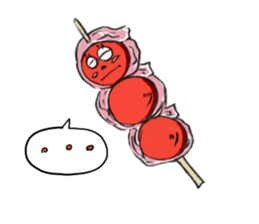 tomako-chan of tomato country sticker #4109910