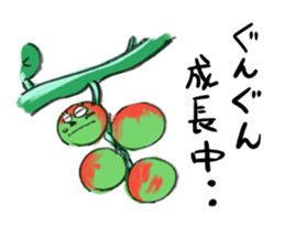 tomako-chan of tomato country sticker #4109918