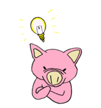 my little pig, ton-chan sticker #4110290