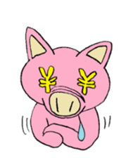 my little pig, ton-chan sticker #4110295