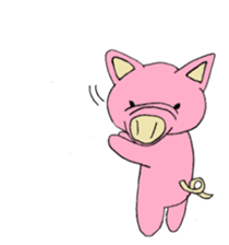 my little pig, ton-chan sticker #4110299