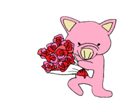 my little pig, ton-chan sticker #4110306