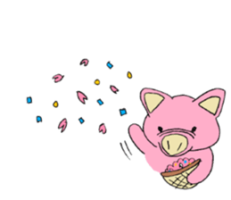 my little pig, ton-chan sticker #4110309