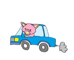 my little pig, ton-chan sticker #4110310