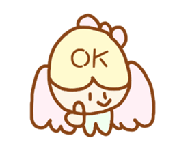 ponopono angel sticker #4110320