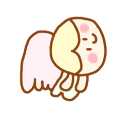 ponopono angel sticker #4110326