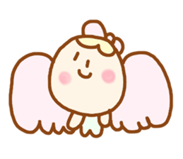 ponopono angel sticker #4110327