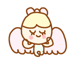 ponopono angel sticker #4110328