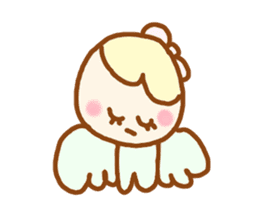 ponopono angel sticker #4110335