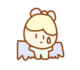 ponopono angel sticker #4110336