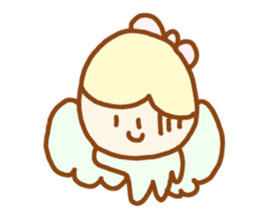 ponopono angel sticker #4110338
