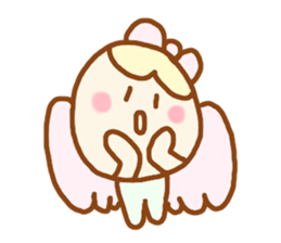 ponopono angel sticker #4110339