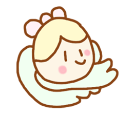 ponopono angel sticker #4110340