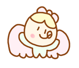 ponopono angel sticker #4110342