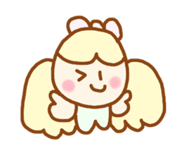 ponopono angel sticker #4110343