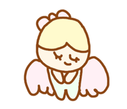 ponopono angel sticker #4110345